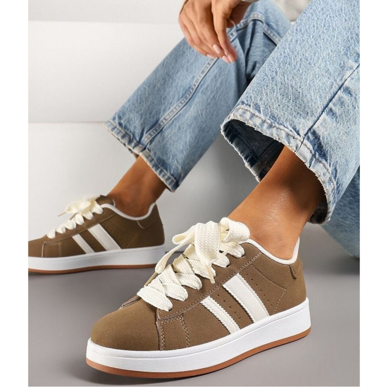 SHOES Ginette dame sneakers A-123 Shoes Kaki