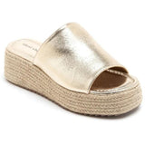 SHOES Hailey plateau sandaler 5937 Shoes Gold