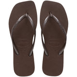 HAVAIANAS Havaianas Square Slippers 4148301 Shoes Dark Brown