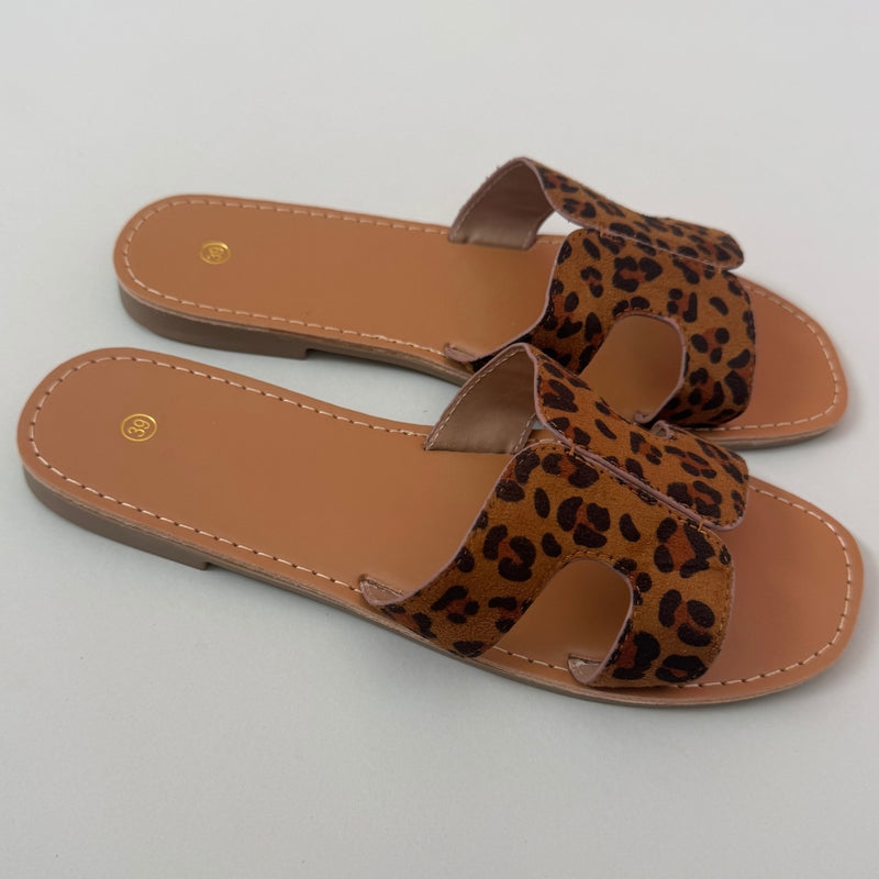 SHOES Havanna dame sandaler M65B Shoes Leopard
