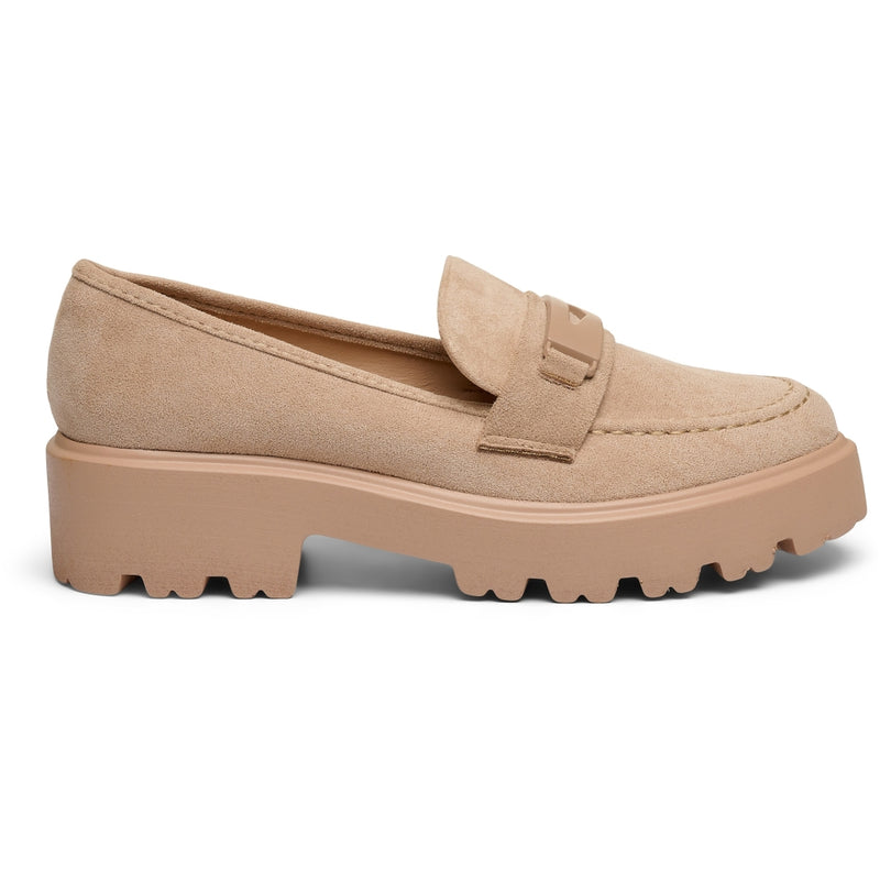 SHOES Ida dame loafers 3984 Restudsalg Kaki