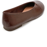 SHOES Isa dame ballerina sko 9787 Shoes Brown