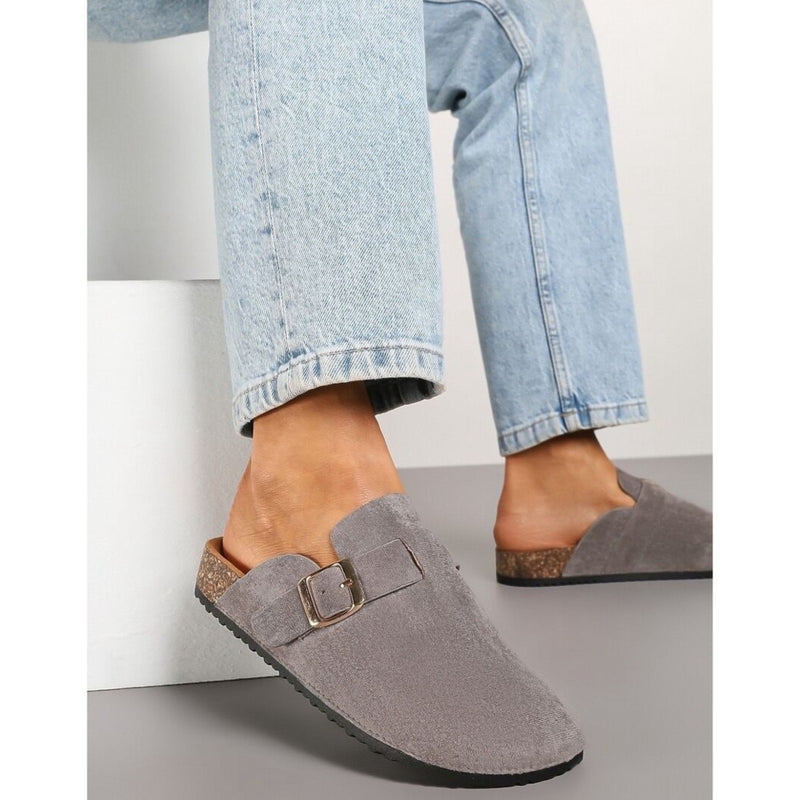 SHOES Isabella dame sandaler DM405 Shoes Grey