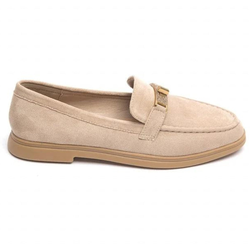 SHOES Jessi Dame loafers 6677 Shoes Khaki