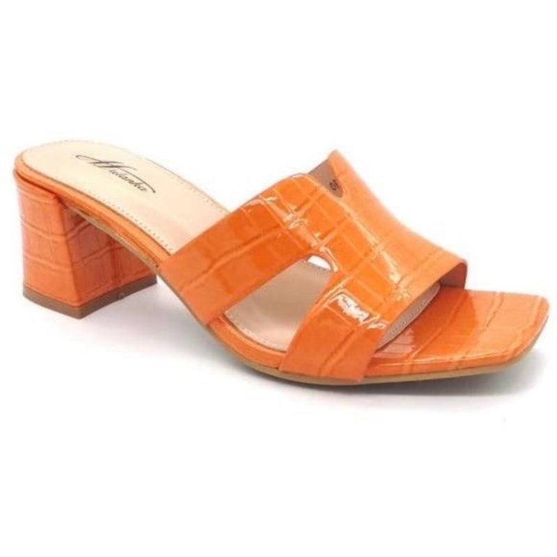 SHOES Jessica dame stiletter OK-11 Shoes Orange