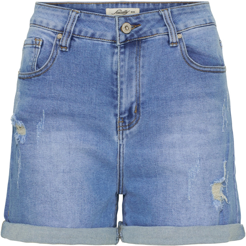 Jewelly Jewelly dame shorts JW716 Shorts Denim