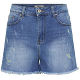 Jewelly Jewelly dame shorts JW717 Shorts Denim