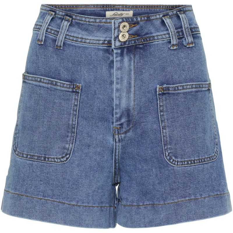 Jewelly Jewelly dame shorts JW718 Shorts Denim