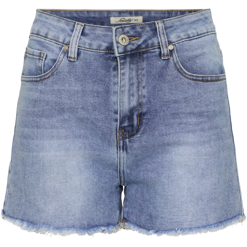 Jewelly Jewelly dame shorts JW723 Shorts Denim