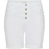 Jewelly Jewelly dame shorts S2321-11 Restudsalg White