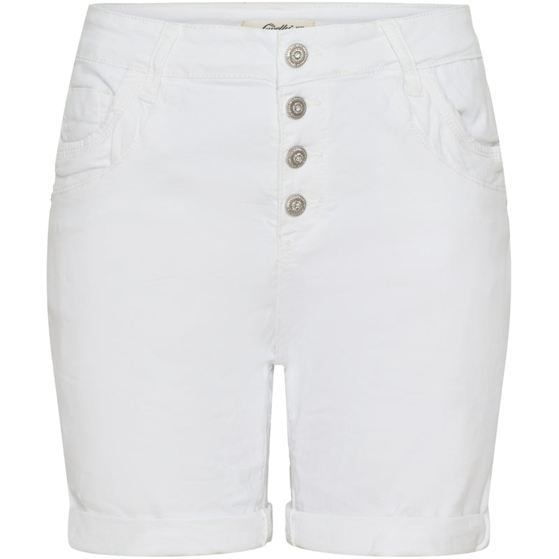 Jewelly Jewelly dame shorts S2321-11 Restudsalg White