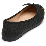 SHOES Joanna dame ballerina sko DS-1A22 Restudsalg Black