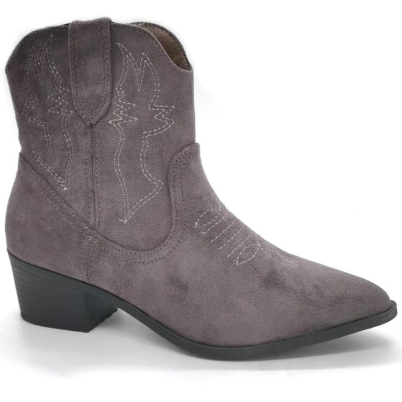 SHOES Jolly dame cowboystøvler 9988-1 Shoes Beige/Grey