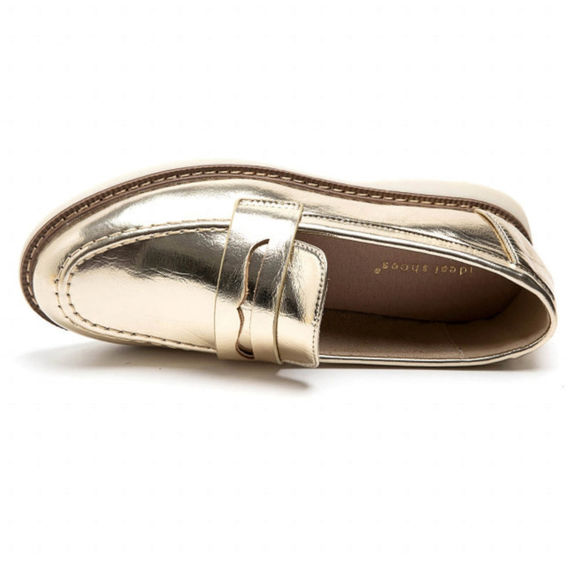 SHOES Josefine Dame loafers 7232 Shoes Gold