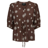 Liberté LIBERTÉ dame bluse FIA Blouse Brown