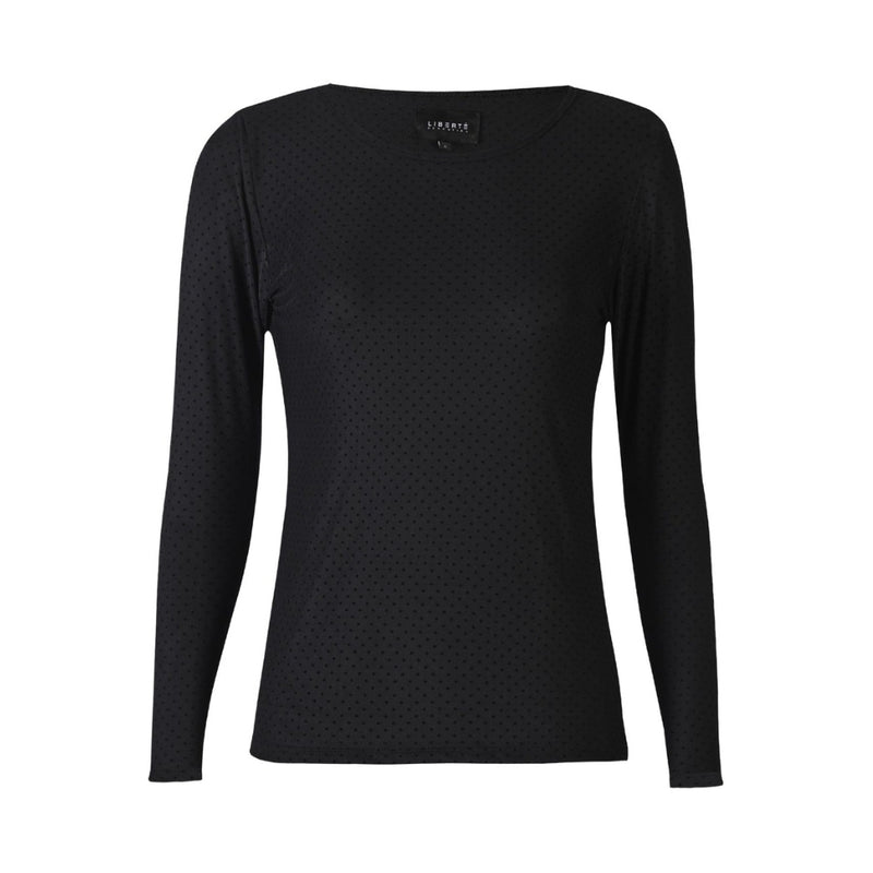 Liberté LIBERTÉ dame bluse MESH Blouse Black