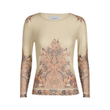 Liberté LIBERTÉ dame bluse MESH Blouse Creme paisley