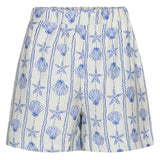 Liberté LIBERTÈ dame shorts MIE Shorts CREME BLUE MUSSEL