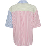 Liberté LIBERTE dame t-shirt VIOLA Shirt MINT BLUE PINK STRIPE