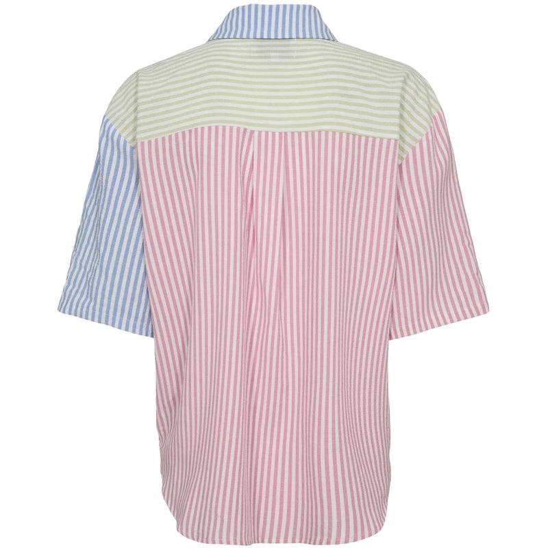 Liberté LIBERTE dame t-shirt VIOLA Shirt MINT BLUE PINK STRIPE