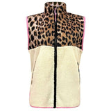 Liberté LIBERTÉ dame vest TEDDY 22173 Vest BIG LUX LEO