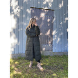 LULULIA LULULIA dame Helene Long Puffer Restudsalg Rosin