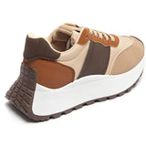 SHOES Genevieve dame sneakers 9133 Shoes Brown