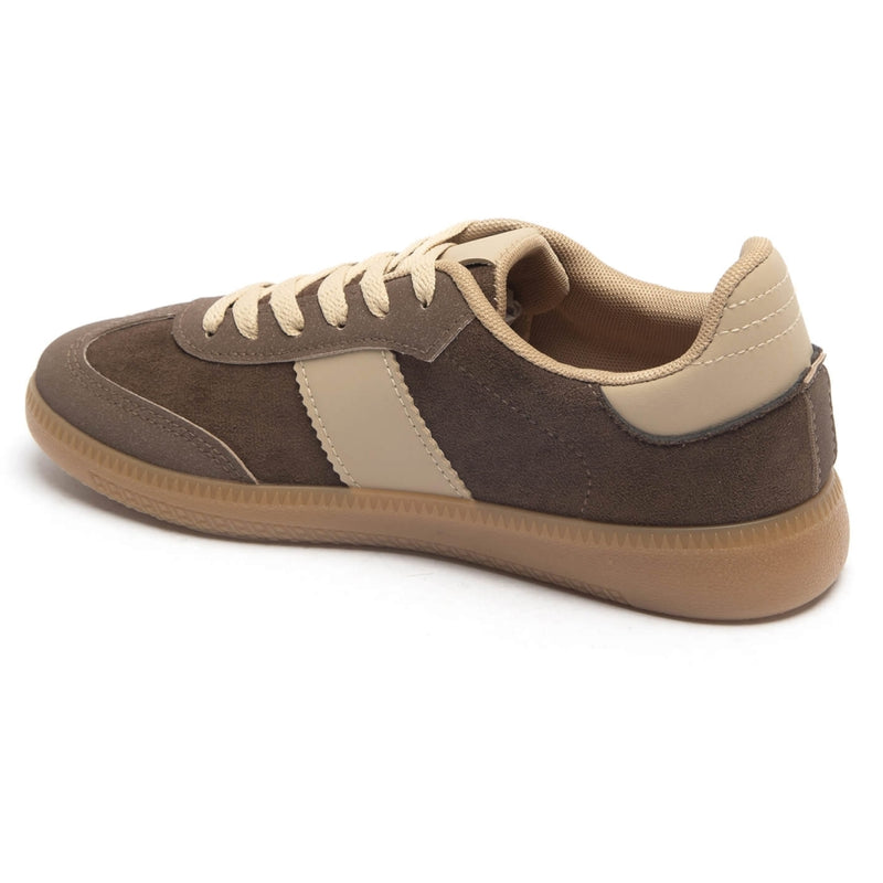 SHOES Gabrielle dame sneakers 8918 Shoes Coffee