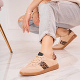 SHOES Gabrielle dame sneakers 8918 Shoes Leopard