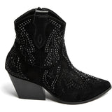 SHOES Jacqueline dame cowboystøvler 9676A Shoes Black