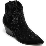 SHOES Jacqueline dame cowboystøvler 9676A Shoes Black