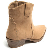 SHOES Jolene dame cowboystøvler 9690A Shoes Camel