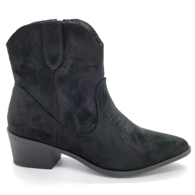 SHOES Jolly dame cowboystøvler 9988-1 Shoes Black