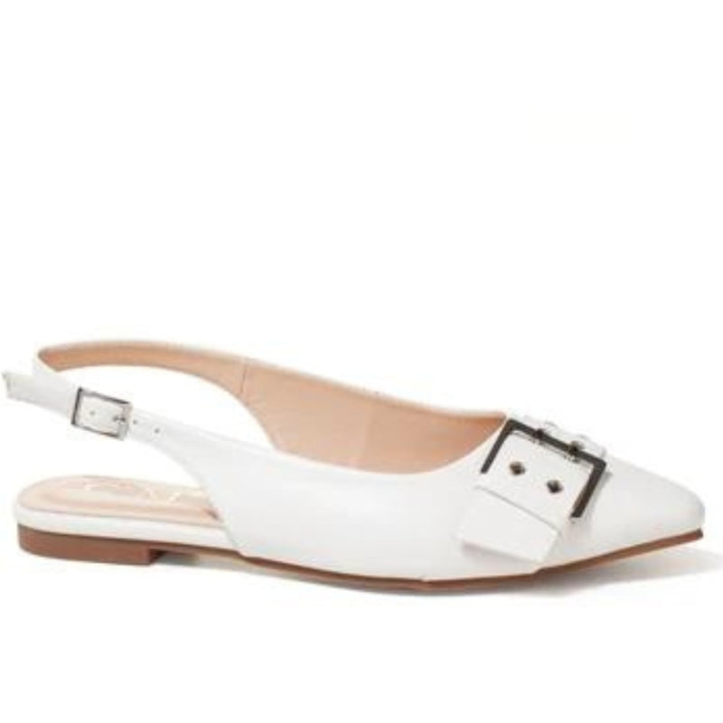 SHOES Laila dame sko 8196 Shoes White