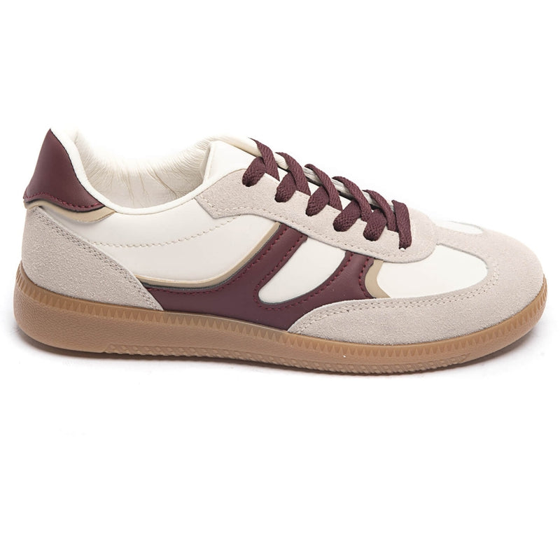 SHOES Laura dame sneakers 7589 Shoes Wine