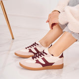 SHOES Laura dame sneakers 7589 Shoes Wine