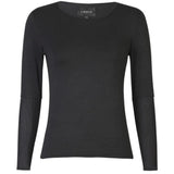 Liberté Liberté dame bluse ISA Restudsalg BLACK WAVY LINES