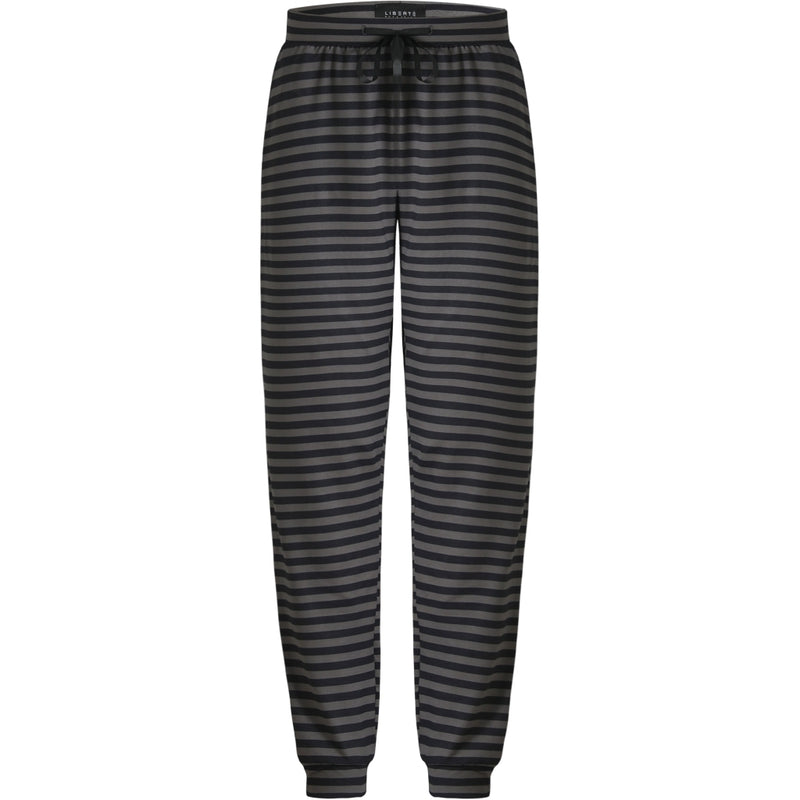 Liberté Liberté dame bukser ALMA 9500 Pant DARK GREY BLACK STRIPE