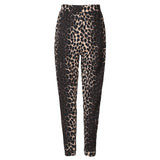 Liberté Liberté dame bukser ALMA FLEECE 9350 Pant DARK BROWN LUX LEO