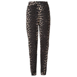 Liberté Liberté dame bukser ALMA FLEECE 9350 Pant DARK BROWN LUX LEO
