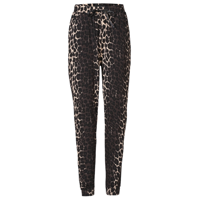 Liberté Liberté dame bukser ALMA FLEECE 9350 Pant DARK BROWN LUX LEO