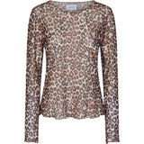 Liberté Liberte dame langærmet mesh top 4086 Top Leopard