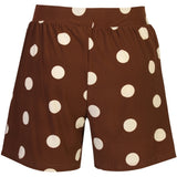 Liberté Liberte dame shorts ALMA 9517 Shorts BROWN CREME DOT