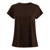 Liberté Liberté dame t-shirt 9581 ALMA T-shirt Mocca