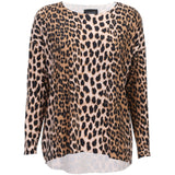 Liberté Liberté dame top ALMA - 9504 T-shirt long sleeves Lux Leo