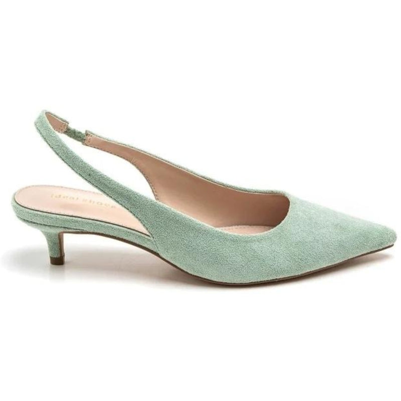 SHOES Lilja Dame stilet 7215 Restudsalg Green