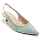 SHOES Lilja Dame stilet 7215 Restudsalg Green