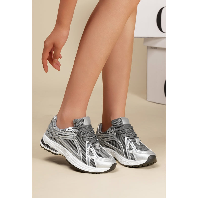 SHOES Lucette dame sneakers 1221 Shoes Grey