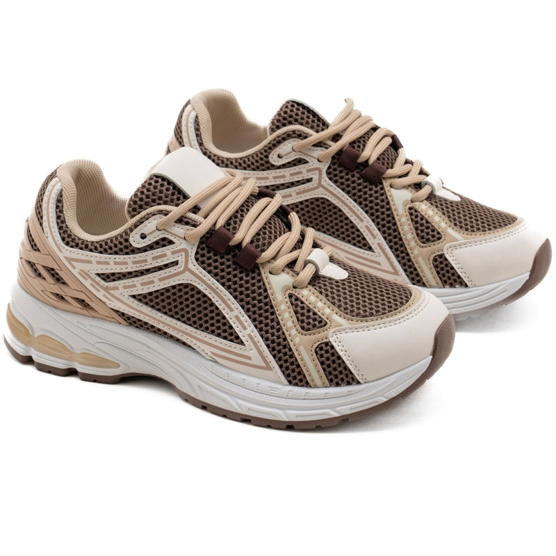 SHOES Lucette dame sneakers 1221 Shoes Kaki