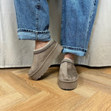 SHOES Lucie dame bamsestøvle WD151 Restudsalg Kaki